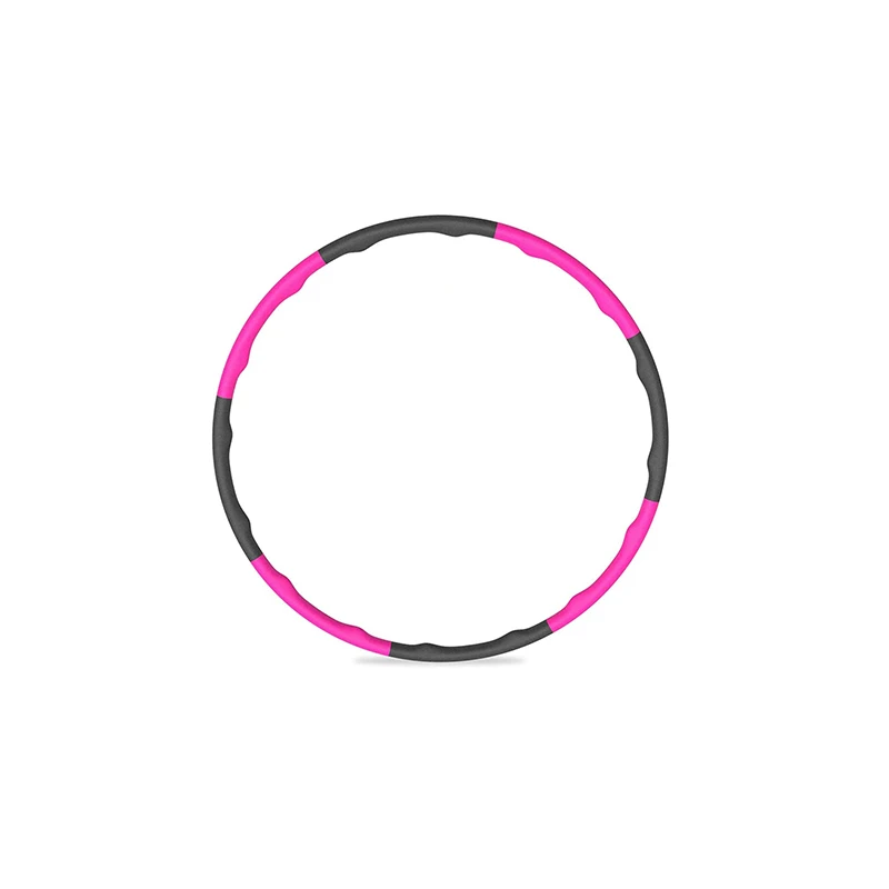 
Hot Sale Soft Fitness Sport Hoop Removable Plastic Hula Gym Hoop 