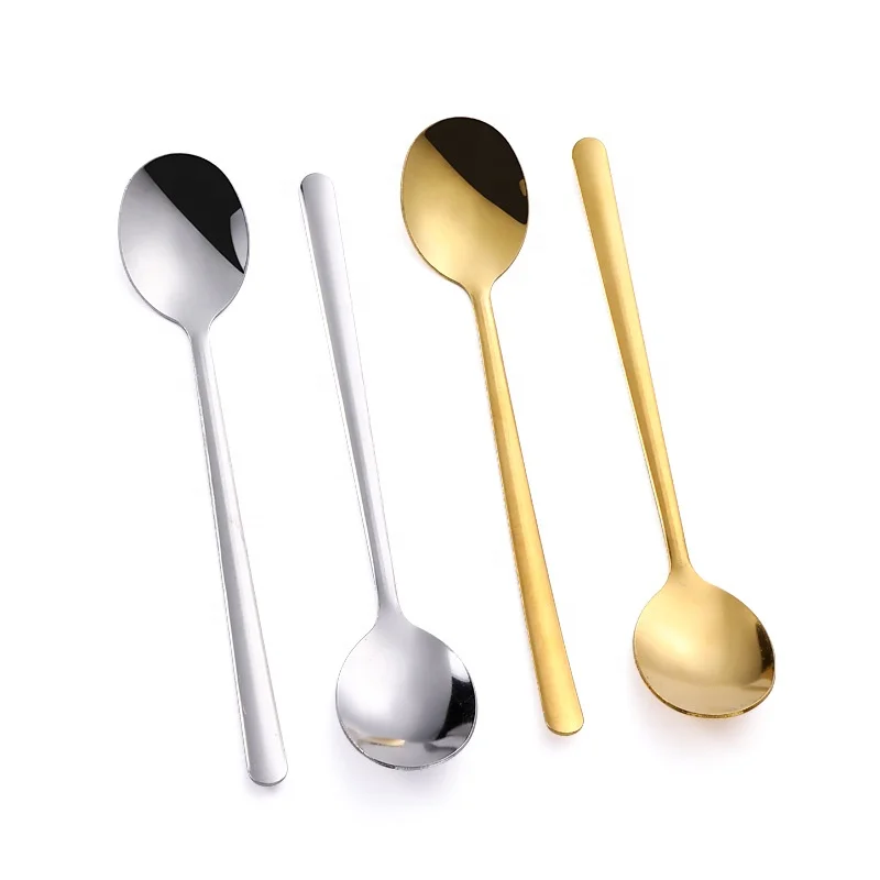 Soup Spoon 304 Stainless Steel Spoons 304 Korean Spoon