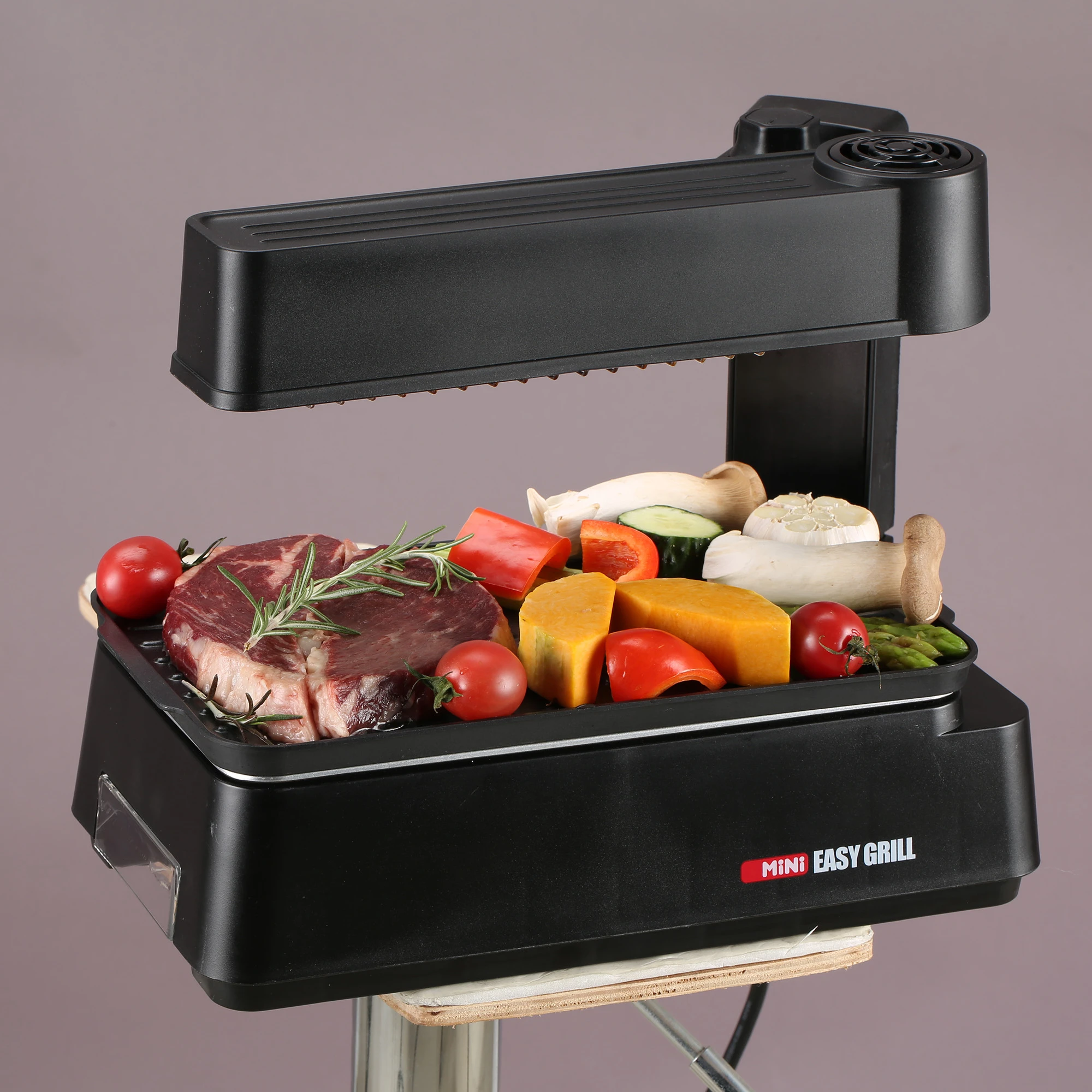 Легкая очистка, электрическая фритюрница, домашние электрические грили с горшком, гриль для бургеров