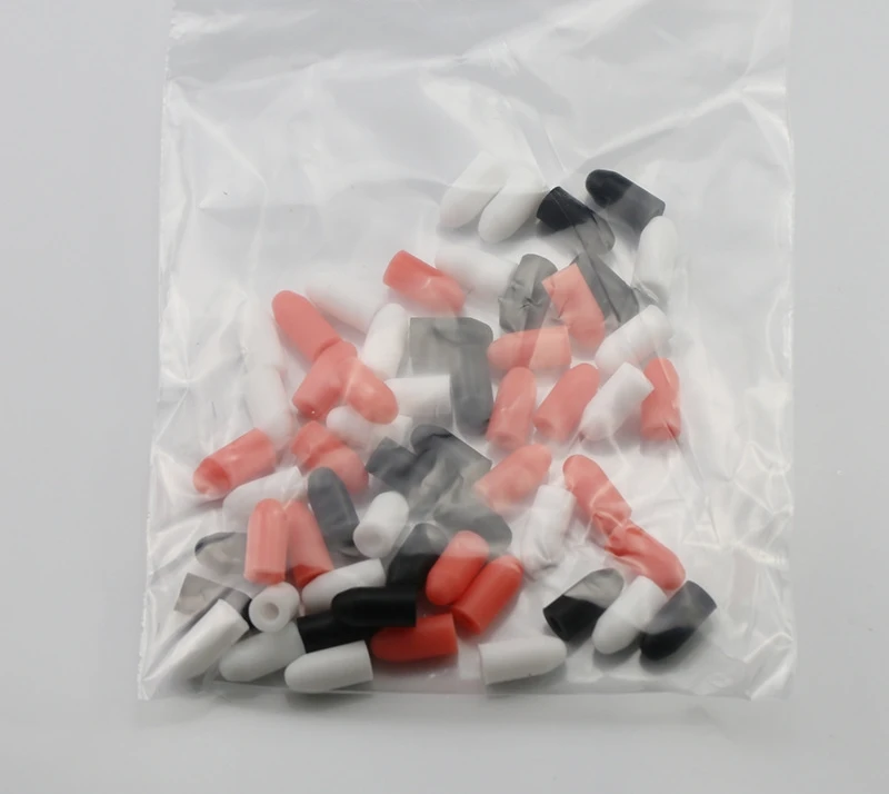 Dental disposable plastic luer lock caps for luer lock syringe