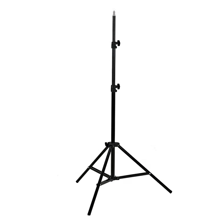 Ningbo Manufacturer Best Professional Adjustable Folding Aluminum Photographic Photo LED Light Stand Tripod