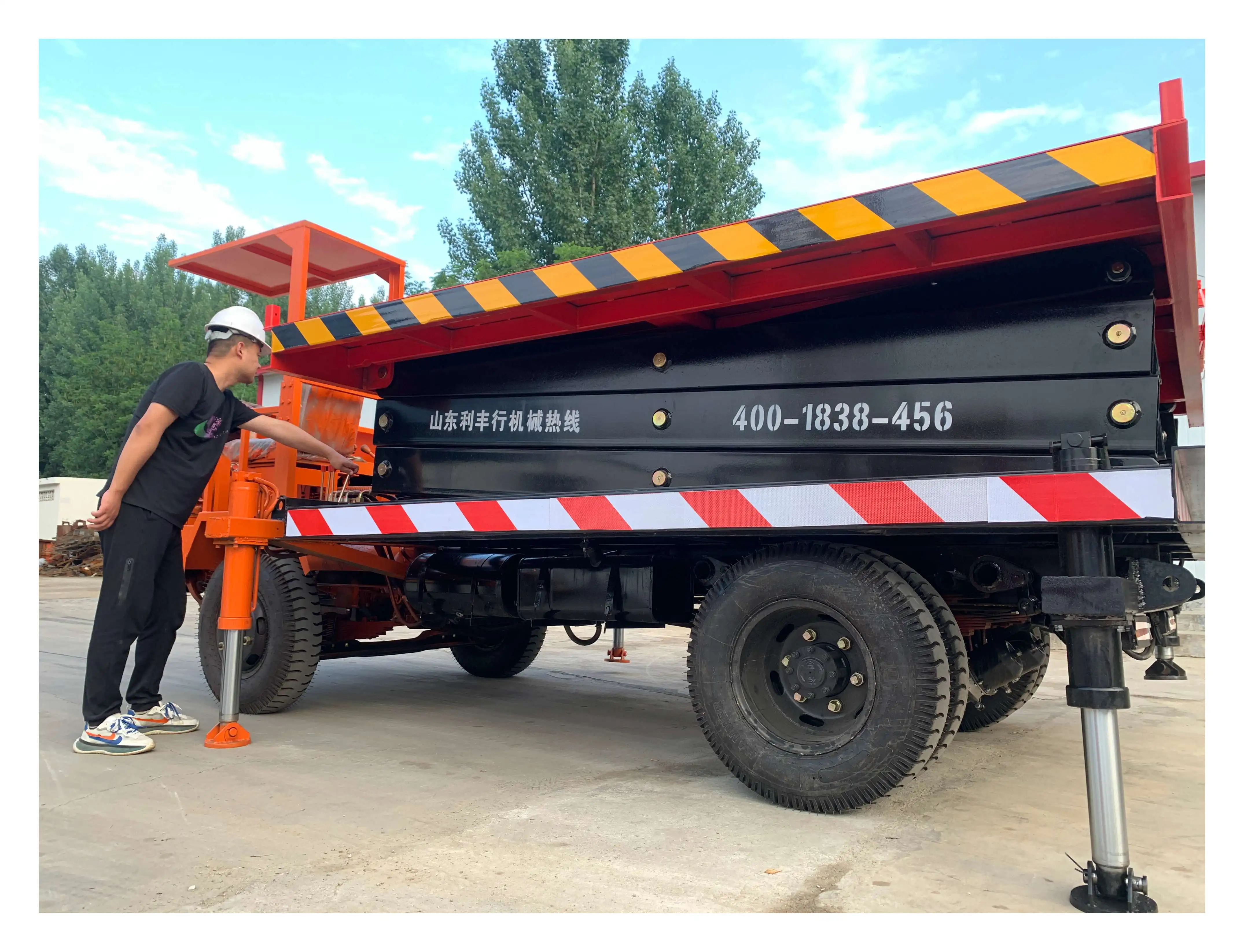 Hot New Products Easy Operation Compact Mobile Hydraulic Lifting Platform Portable Adjustable Height Smooth Industrial Use