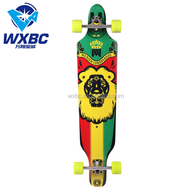China Hot Sale 41 inch Professional Complete  Skateboard Longboard Factory Direct OEM Skateboard Longboard