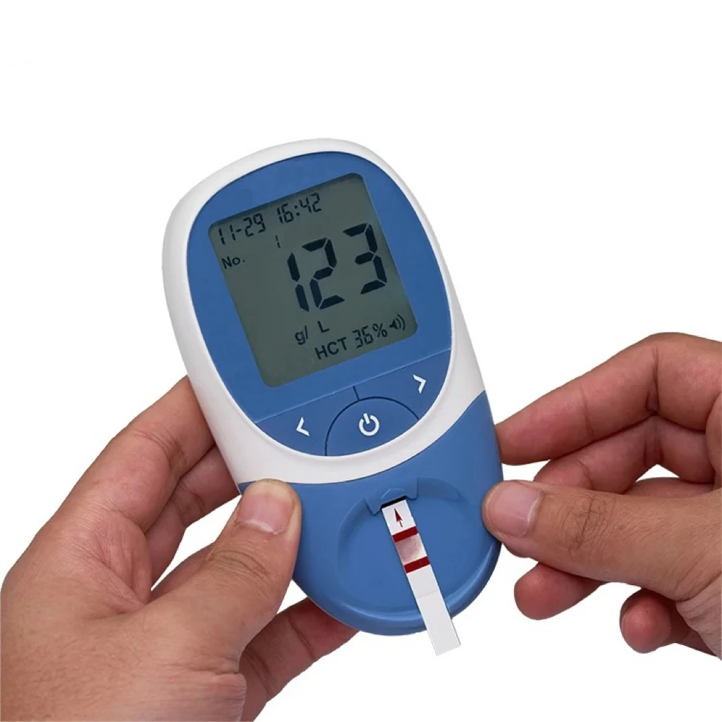 Professional Medical Solution Hemoglobin Meter Test Equipment Portable Hemoglobin Meter Machine