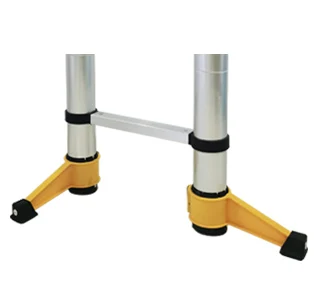 EN131-6 New Design Soft Close Aluminum  telescopic ladder