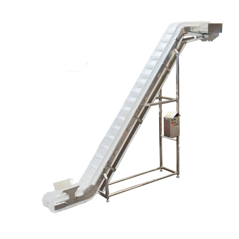 Xianbang Machinery 2024 Latest Product Continuous Acclivitous Conveyor Waterproof Belt for Bread & Frozen Food New Condition
