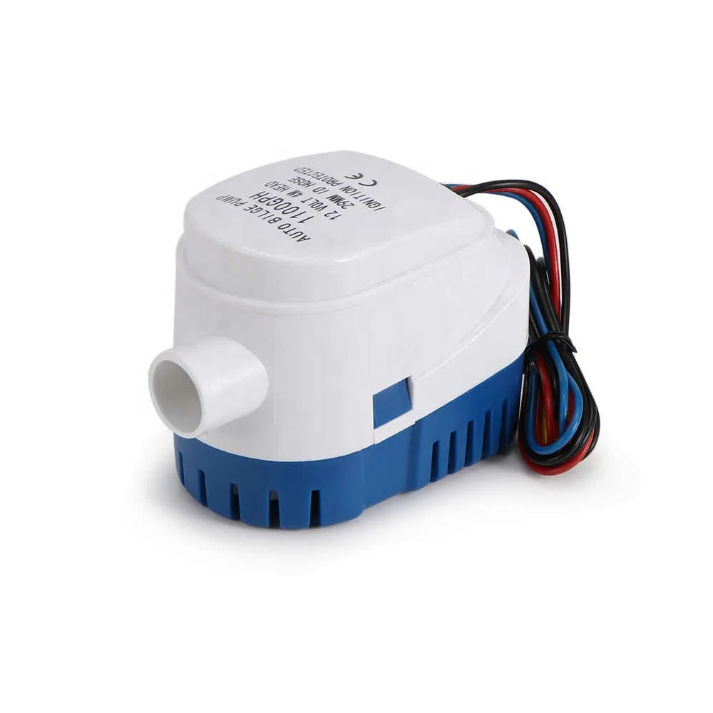 Automatic Sewage 1100GPH DC 12V Electric Water Pump Yacht Mini Automatic  Automatic Sewage Pump Bilge Drainage Automatic  Boat w