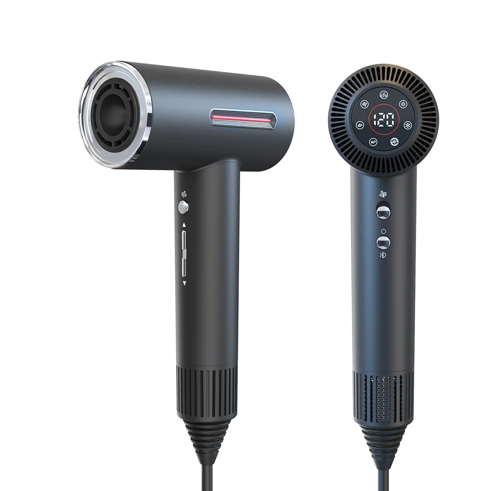 11000RPM Hair Dryer High Speed Quality Hollow Leafless Hair Dryer With Accessories 1600W Hairdryers Hair Care