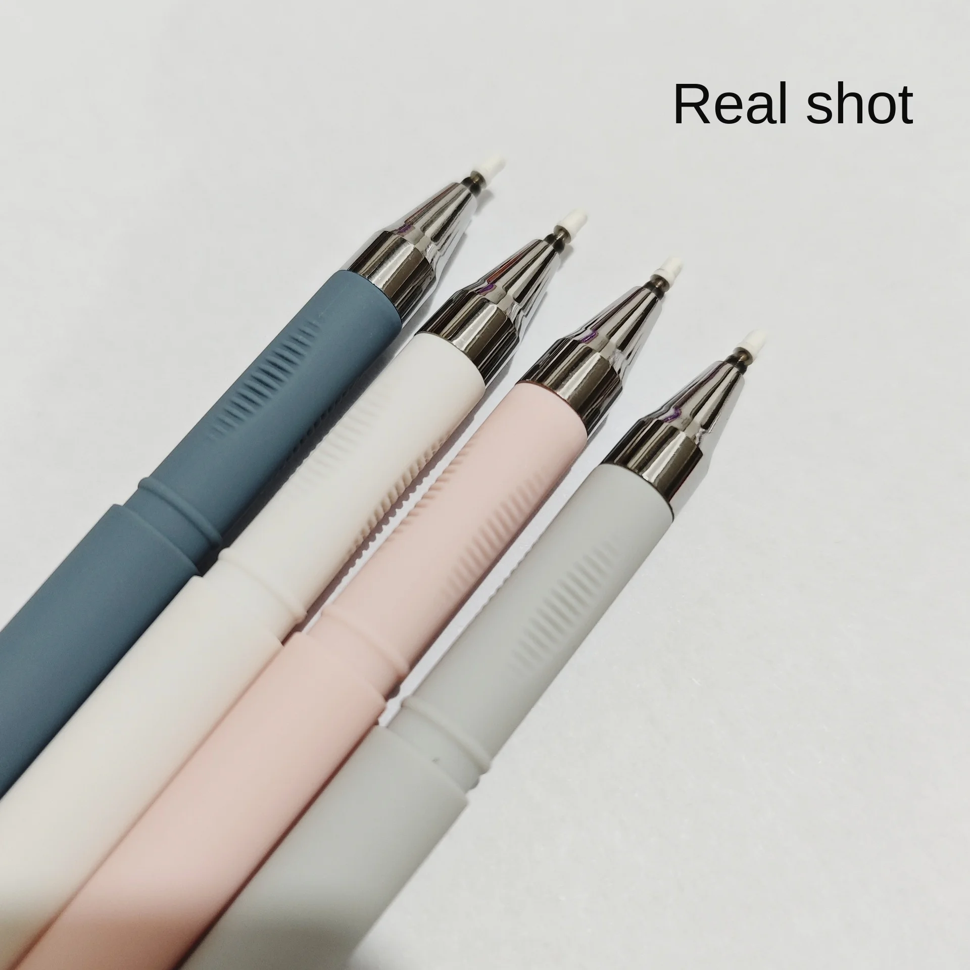 Cross-border hot selling wordless Bear pen cartoon erasable 0.5 needle crystal blue Mo easy water-based