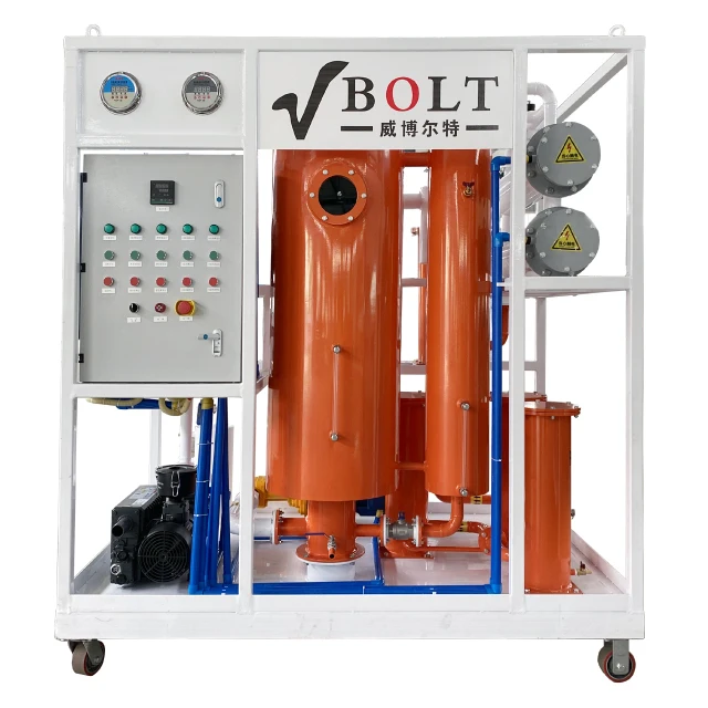 waste oil filtration system waste hydraulic oil filter purification machine