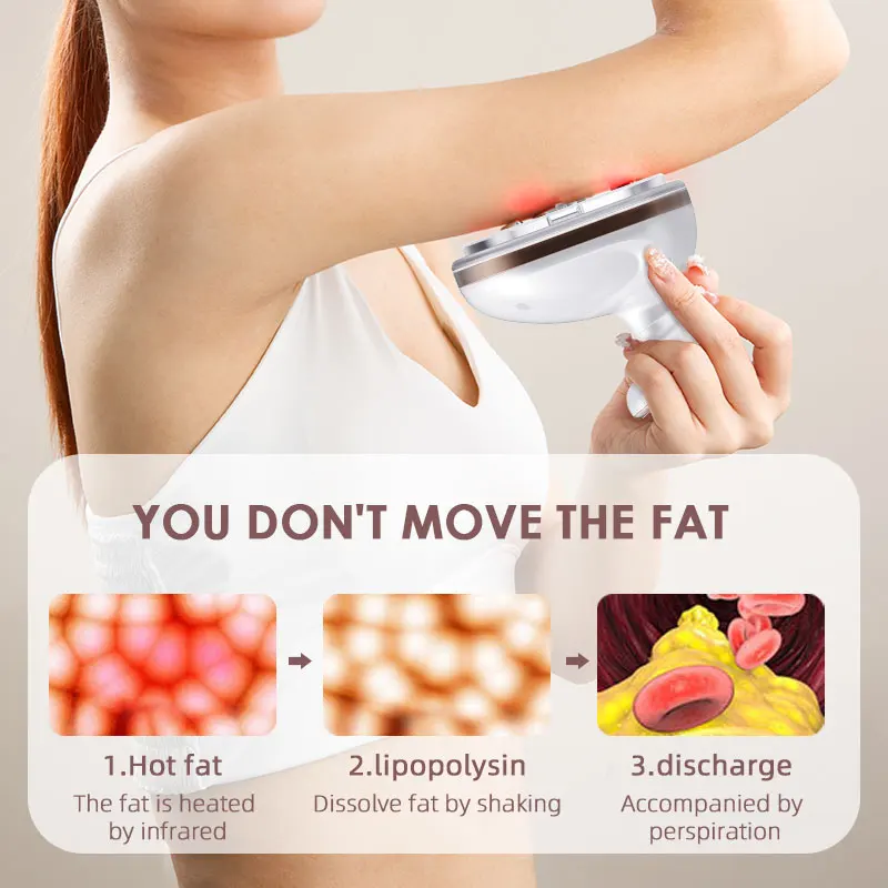 Electric Anti-Cellulite Fat Burner Reduce  heating scraping anti cellulite dredging meridian massage device