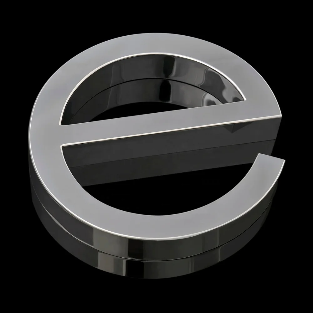 
Custom Outdoor Programmable Brushed Metal Business Signage for Avertisement 