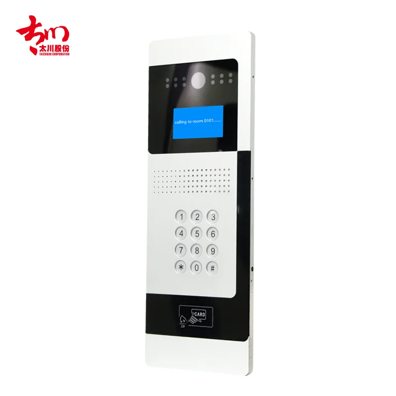 Цифровой домофон для зданий, дверной телефон для наблюдения, наружная видеостанция с ночным видением