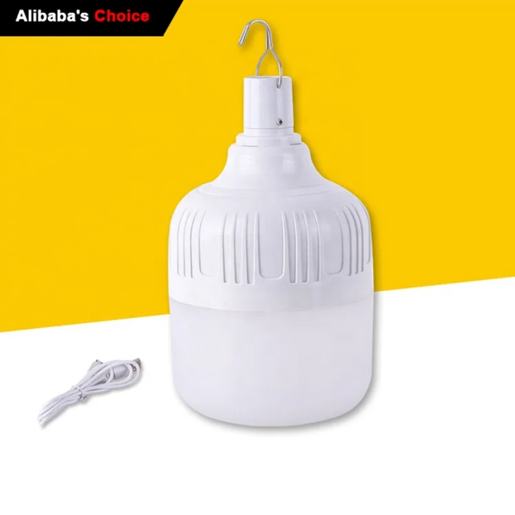 Переносная пластиковая USB лампа для палатки, складских и пикников, 30/60/90 Вт