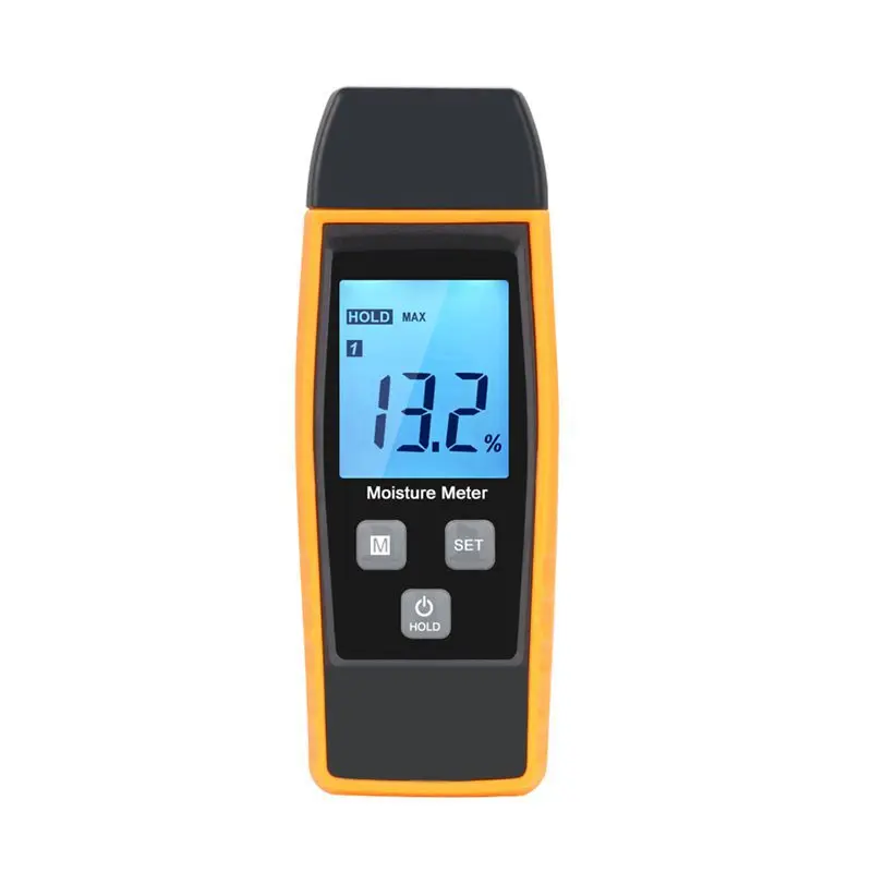 RZ660 Moisture Meter Digital Wood Moisture Meter 0-80% Wood Working Tester Measuring tool