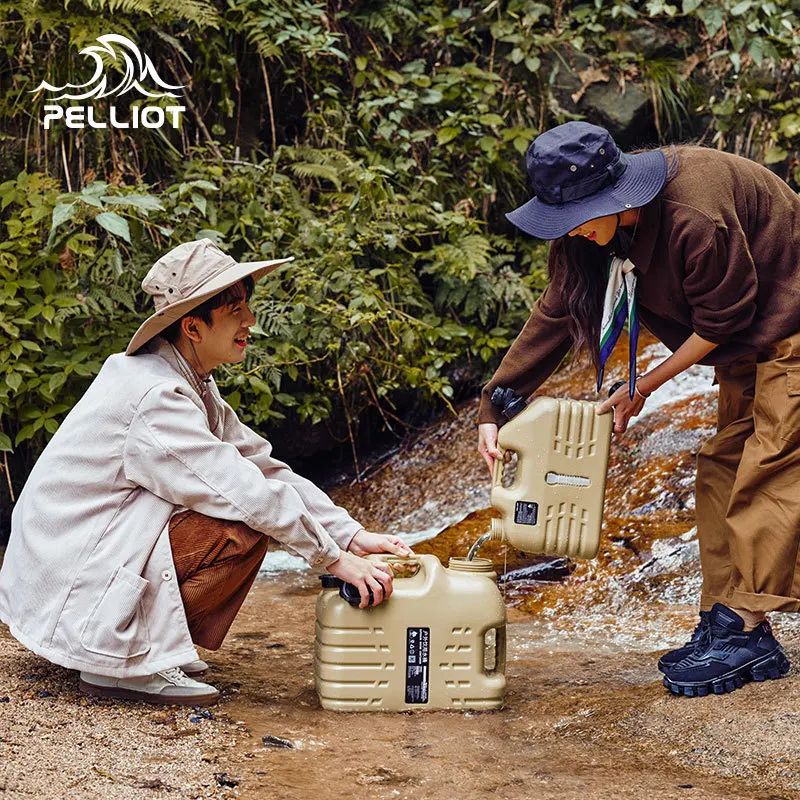 Outdoor Camping Bucket Large Capacity Portable Storage Bucket Plastic Car Portable Drinking Water Tank