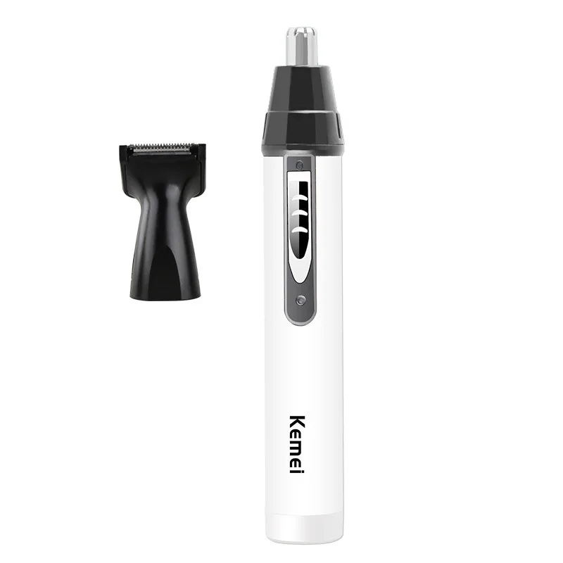  KEMEI KM-6652 2in1 профессиональная электрическая аккумуляторная машинка для стрижки волос в носу и ушах бритва триммер средства личной гигиены