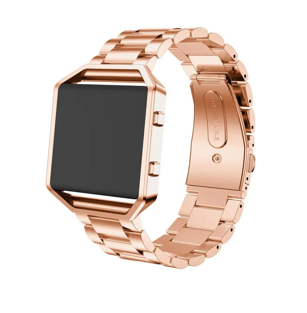 Premium Stainless Steel Watch Strap For Fitbit Blaze Smart Watch Band Watch Accessories