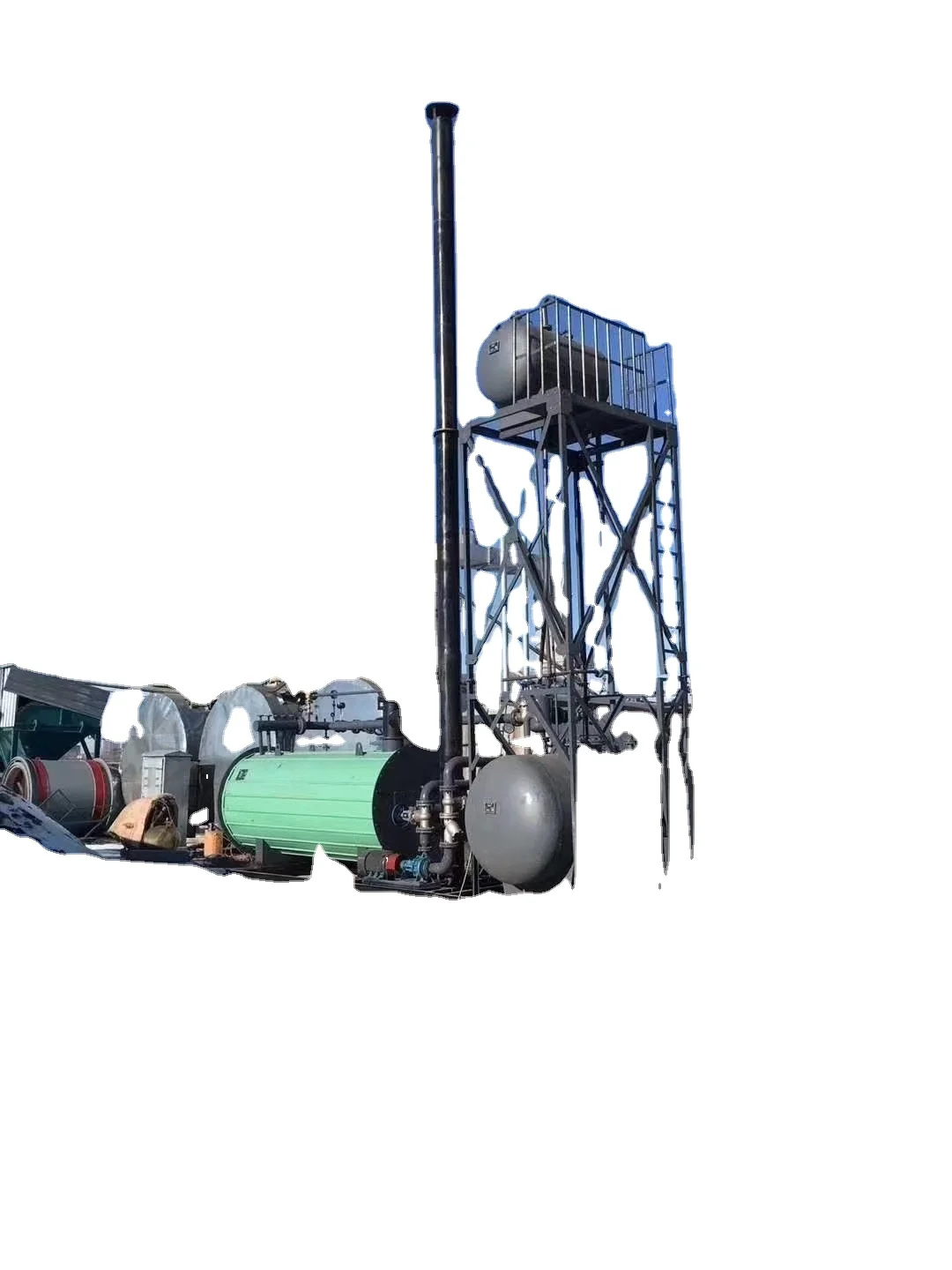 Embedded salt bath furnace for heat treatment