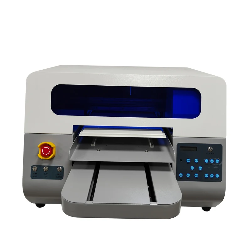 High quality  Dtg t- Shirt Printing Machine A3 6 Colors 3d Photo Effect Textile Printer Use For Fabric Printing