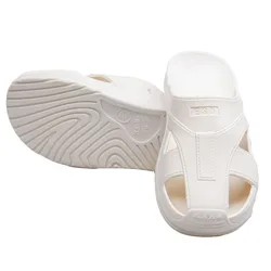 unisex white cleanroom crossed esd shoe antistatic fabric twell tape oil resistant antistatic safety shoes