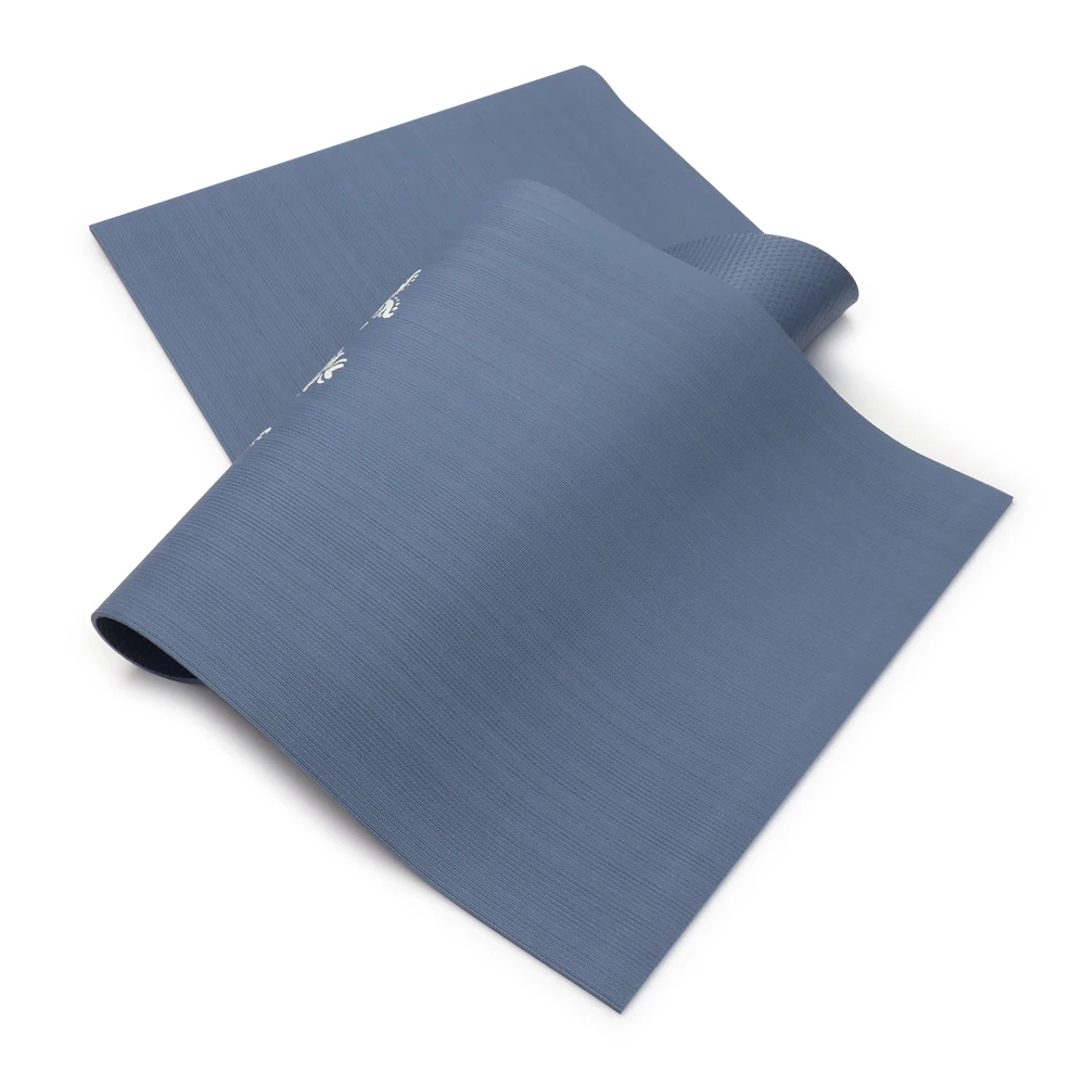 Free Sample Custom Brand Logo Pattern Waterproof GYM Workout Mat Non-Slip Rubber Base ECO-Friendly Pilates Mat TPE Yoga Mat