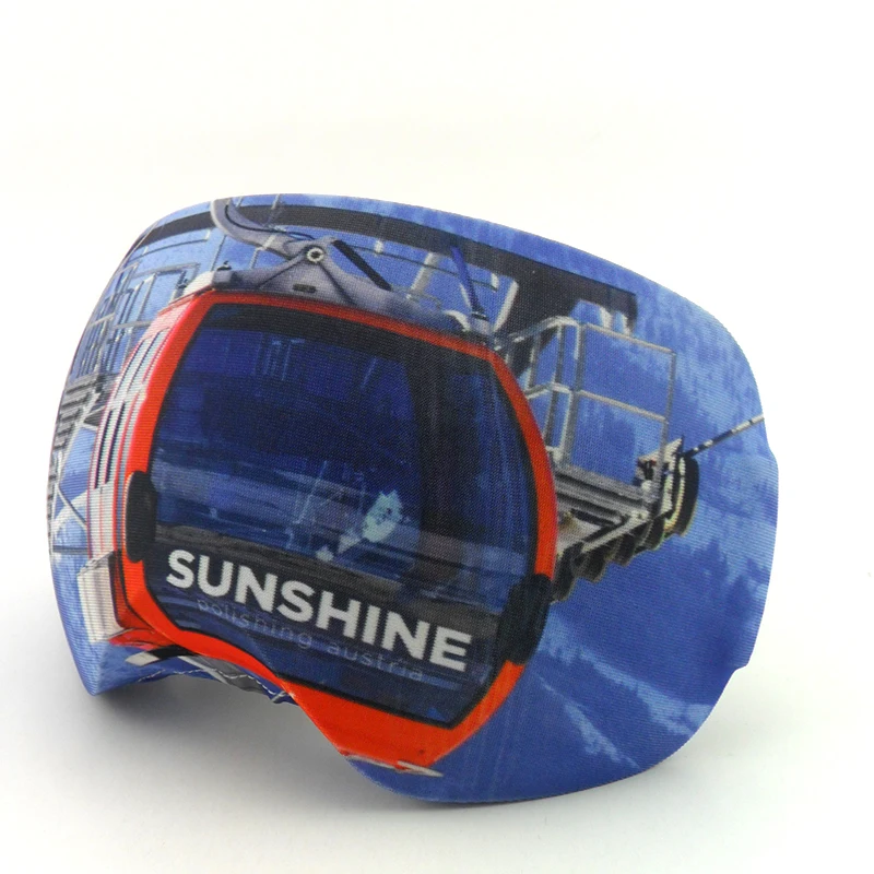 Cover Bag Customized New Design Ski Goggles Cover Portable Elastic Dust-Proof Snow Custom Soft Goggle Lens Ski Goggles Co