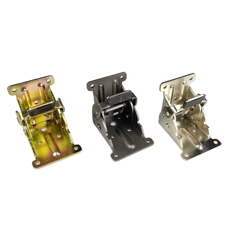 90 Degree Self-Locking Folding Hinge Table Legs Table Chair Extension Tables Foldable Self Locking Fold Feet Hinges Hardware
