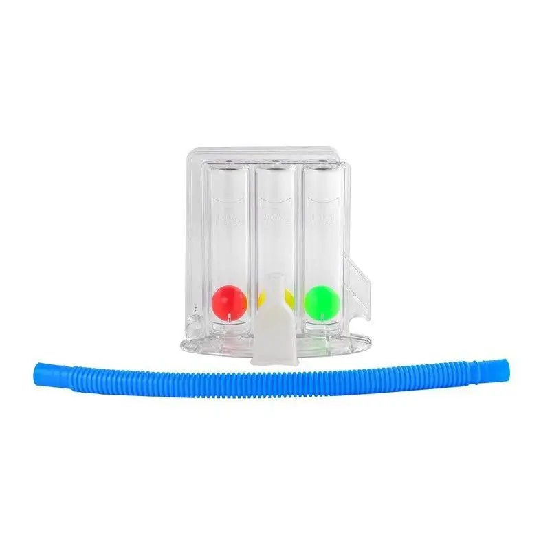 Breathing Exercise Incentive Spirometer For Retrain Lungs Respiratory Breath Training