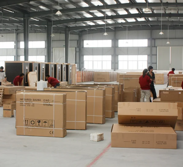 Wholesale Indoor Traditional Stove Steam Wooden Sauna Room 2 Person Solid Wood Sauna Steam Cabin Room Traditional Sauna Room