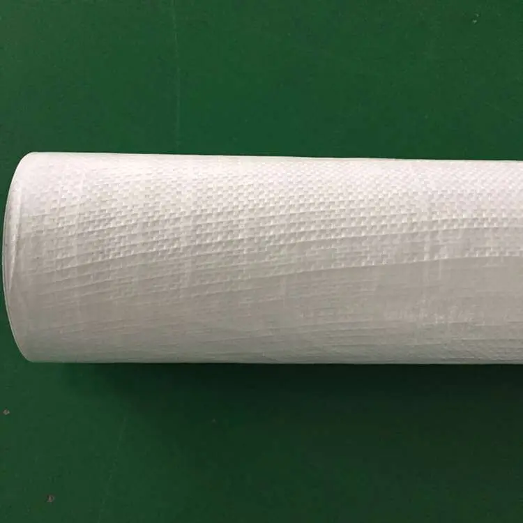Manufacturer White Weave Fabric coated PE for laminate or package