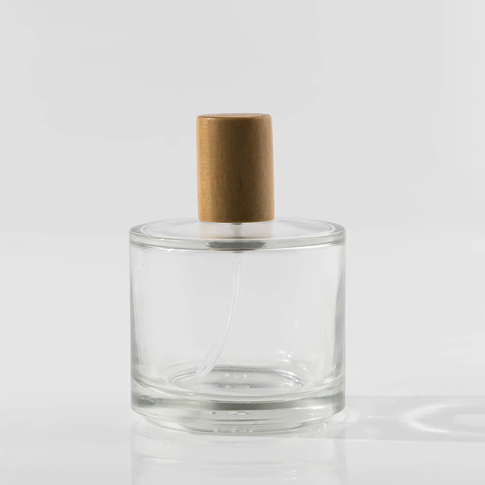 30ml Empty Perfume Bottle Clear Color Perfume Car Bottle Air Freshener with Wooden Glass Dropper Personal Care 5000 Pcs Frosted