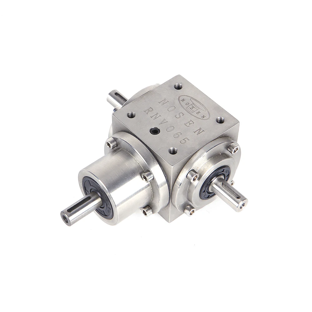 Electric Mini Size 3 Way Spiral Bevel Gearbox With Cheap Price