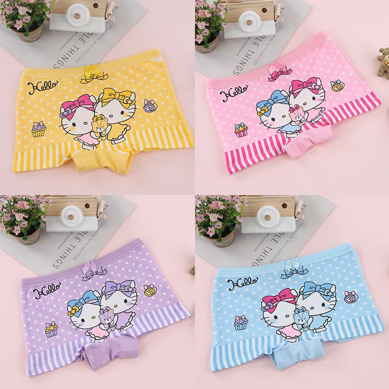 
New Arrival 1-9 Years Cute Cartoon Printing Cotton Girls Underwear Baby Girl Underwear Child Underwear Girl 