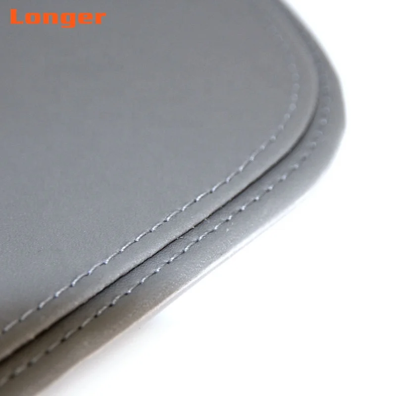 LG6037 Promotion Anti-slip desk mat blank extend sublimation large custom genuine leather gaming leather mouse pad