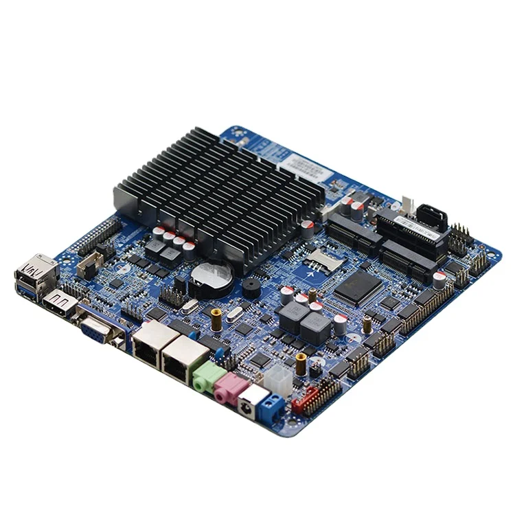 ITX-M56_2L  InteI J1900 quad core processor X86 2 LAN LVDS VGA H-DMI Thin Itx motherboard desktop thin client board