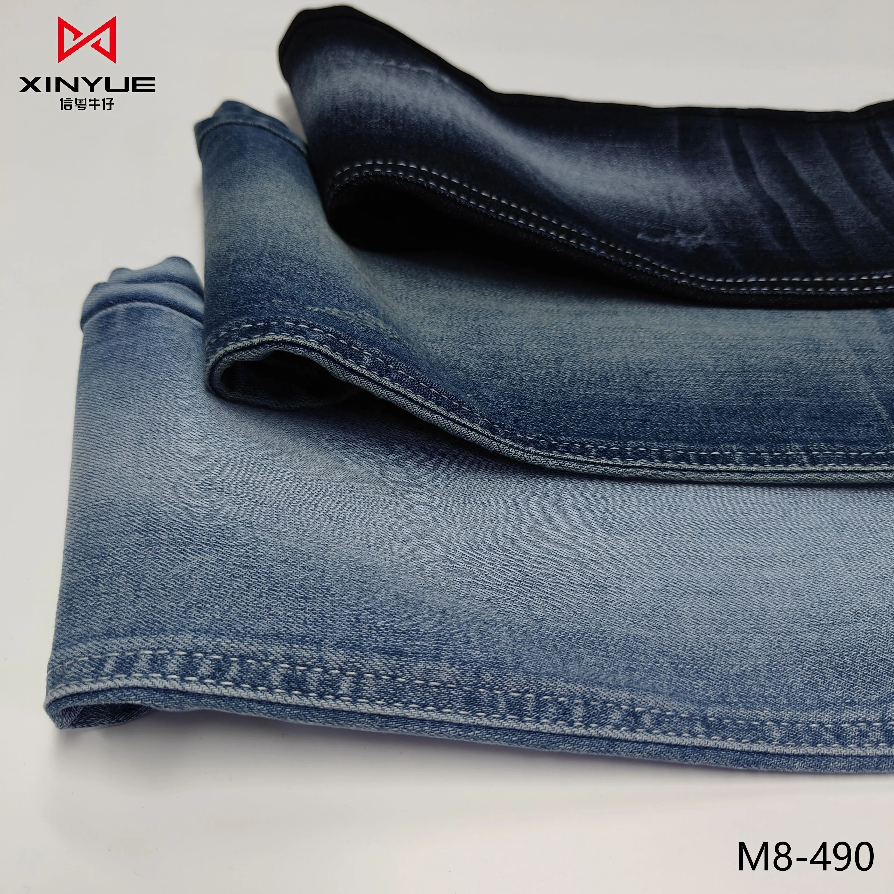 Denim dungaree fabric cotton denim fabric roll poly needed denim fabric