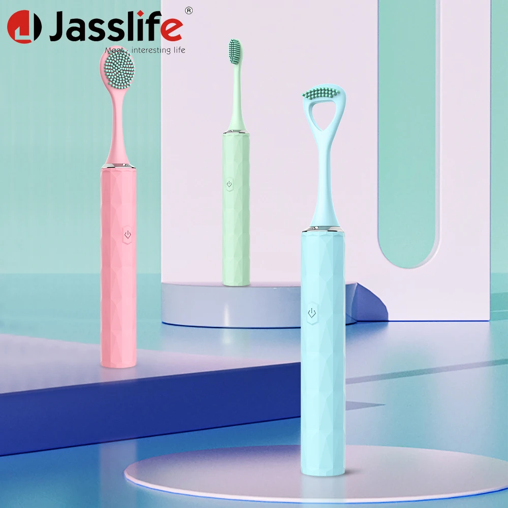 
dental ultrasonic scaler 2 Useful Head Rechargeable smart tooth brush electronic sonic electric toothbrush 