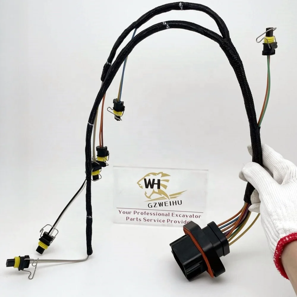 Cat harness 546-2154 5462154 for caterpillar injector harness c9