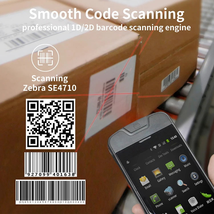 Urovo i9000s умный сенсорный экран NFC PDA POS мобильный компьютер платежный аппарат android 13 портативный терминал с принтером