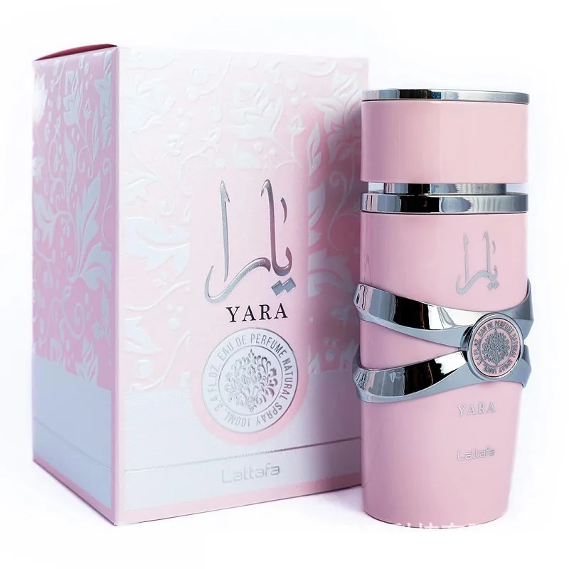 1:1 Velly Lattafa Yara Lasting 100ml Arabian Perfume for Men and Women Dubai Europe Unisex Eau de Parfum Spray made in china