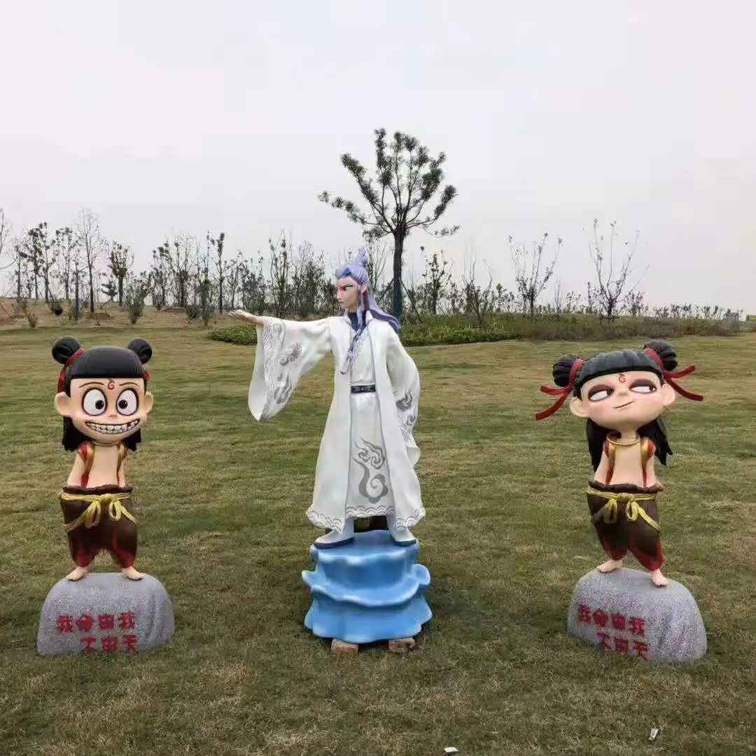 Customized Various Sculptures Resin Pop Sculpture Large For Garden