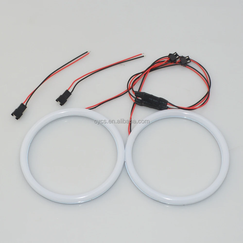 120mm 72led SMD cotton light LED angel eyes white Car accessories Cotton LED halo ring Car Angel Eyes Ring light LED Halo Rings