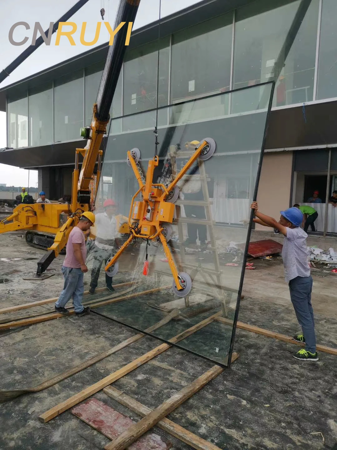 800kg glass lifting equipment lifter ship from Qingdao