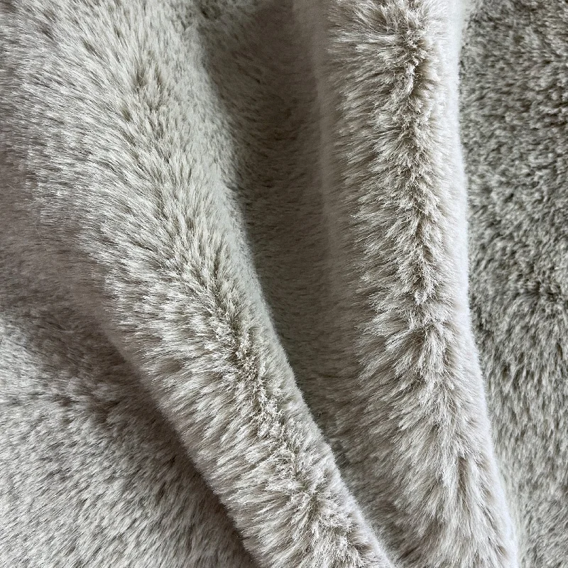 Wholesale Factory Lowest Price Soft PV Plush Faux Rabbit Fur Plush Fabric Imitation Fake Fur Fabric For Toy Garment Home Textile