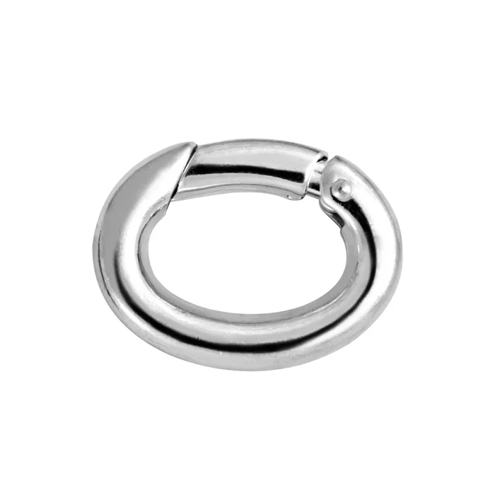 Large Oval Lobster Clasp with 2 Jump Rings