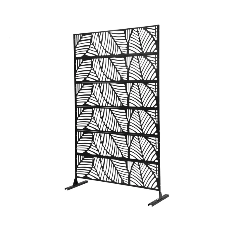 Custom Outdoor steel Privacy Screens and Panels Metal Privacy Fence Screen for Balcony Deck Garden Backyard Swimming Pool 6 FT