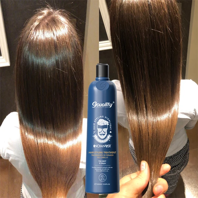 Private Label Professional Damaged Hair Repair Cream Brazilian Blowout Formaldehyde Free Straightening Hair Keratin Treatment