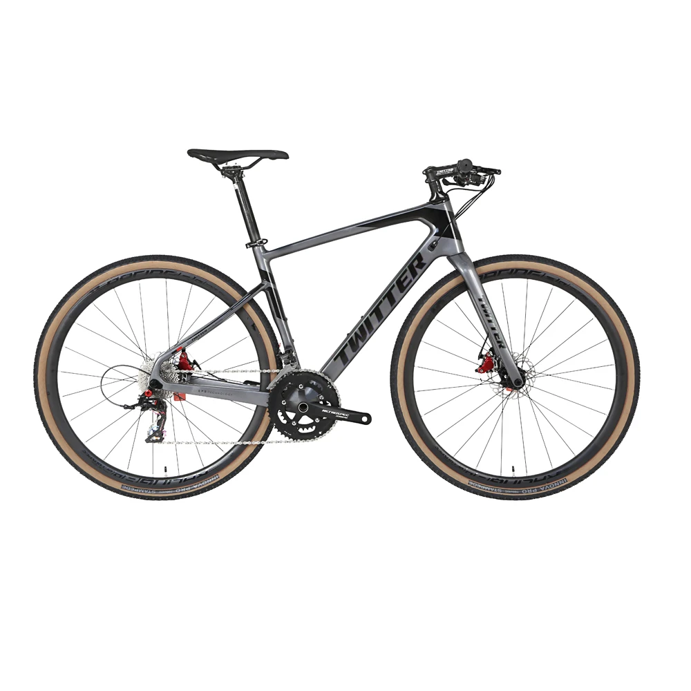 twitter gravel bike RS 22speed groupset frame carbon gravel bike carbon bicycles 2022 chromoly size 56 54 44