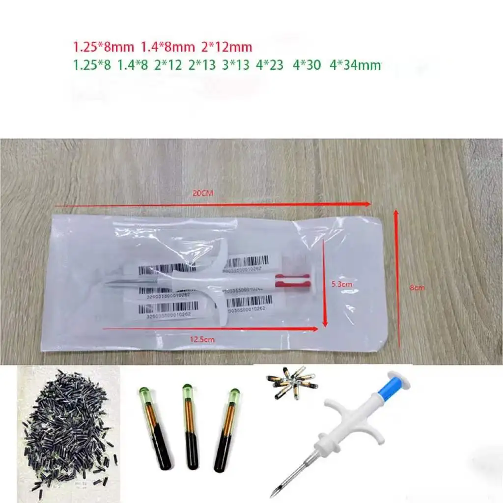 washable small mini rfid sticker micro chip nfc tag cattle 125khz rfid tags security